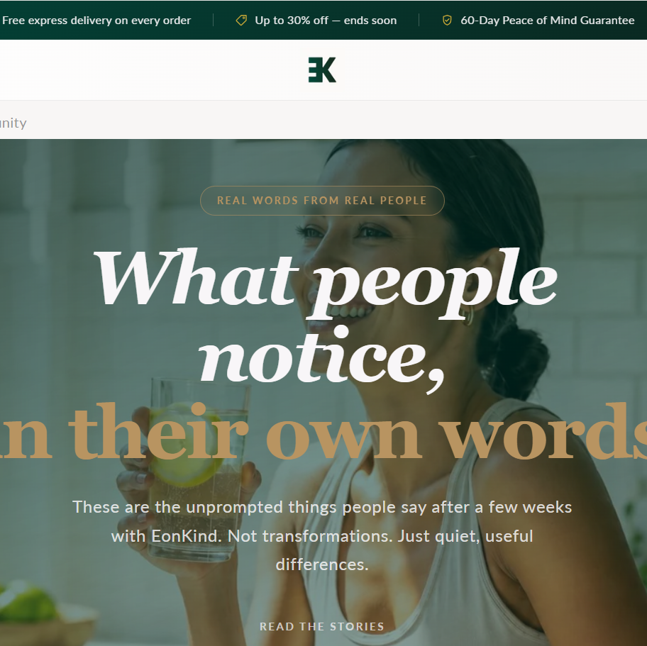 E-commerce store — Growth