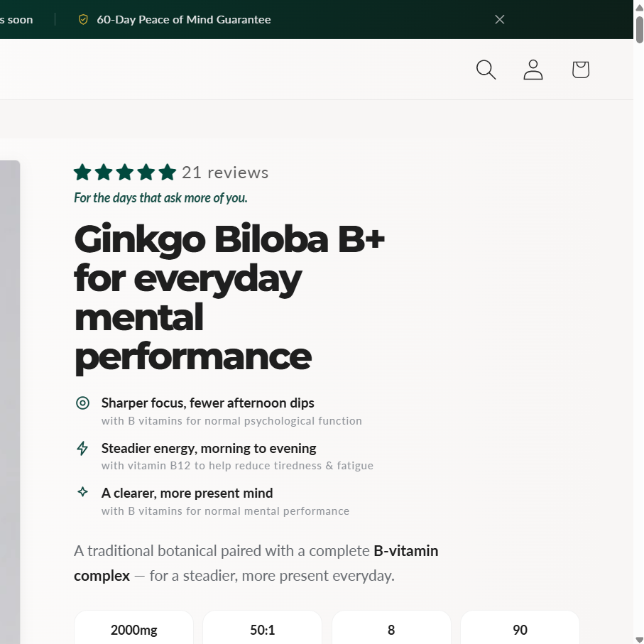 E-commerce store — Starter