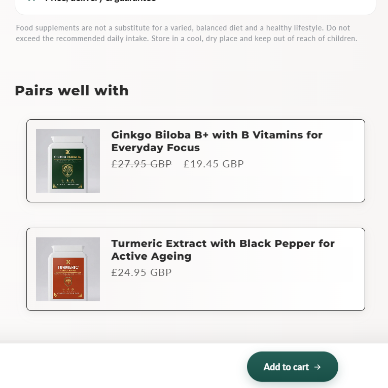 E-commerce store — Growth