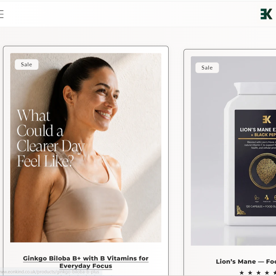 E-commerce store — Growth