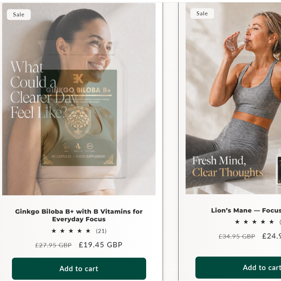 E-commerce store — Starter