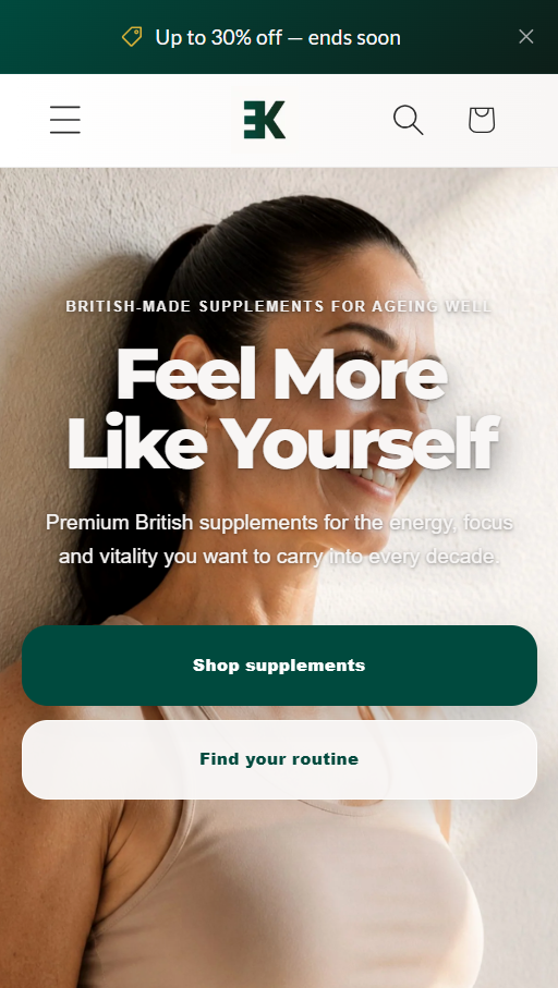 E-commerce store — Premium